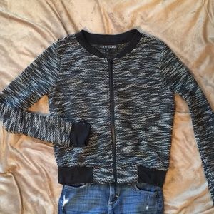 Girls zip sweater